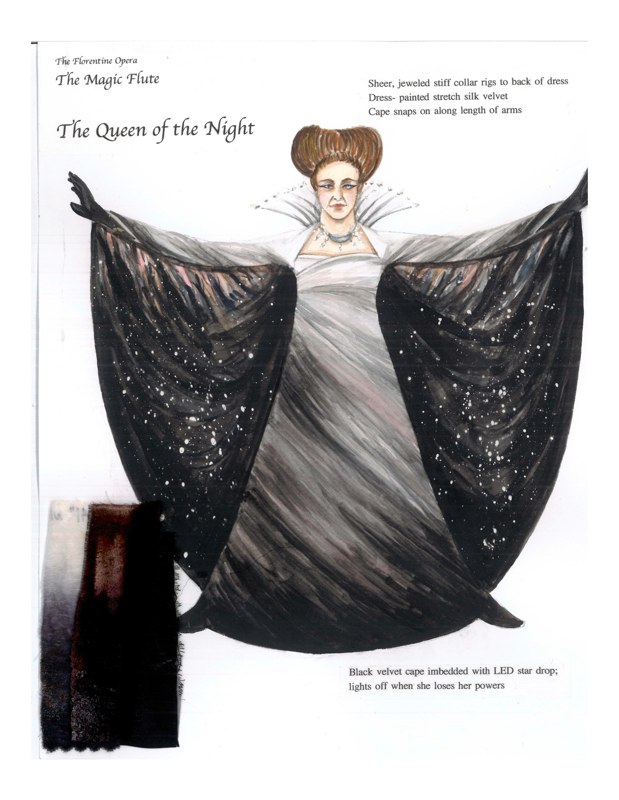 Queen of the Night Rendering