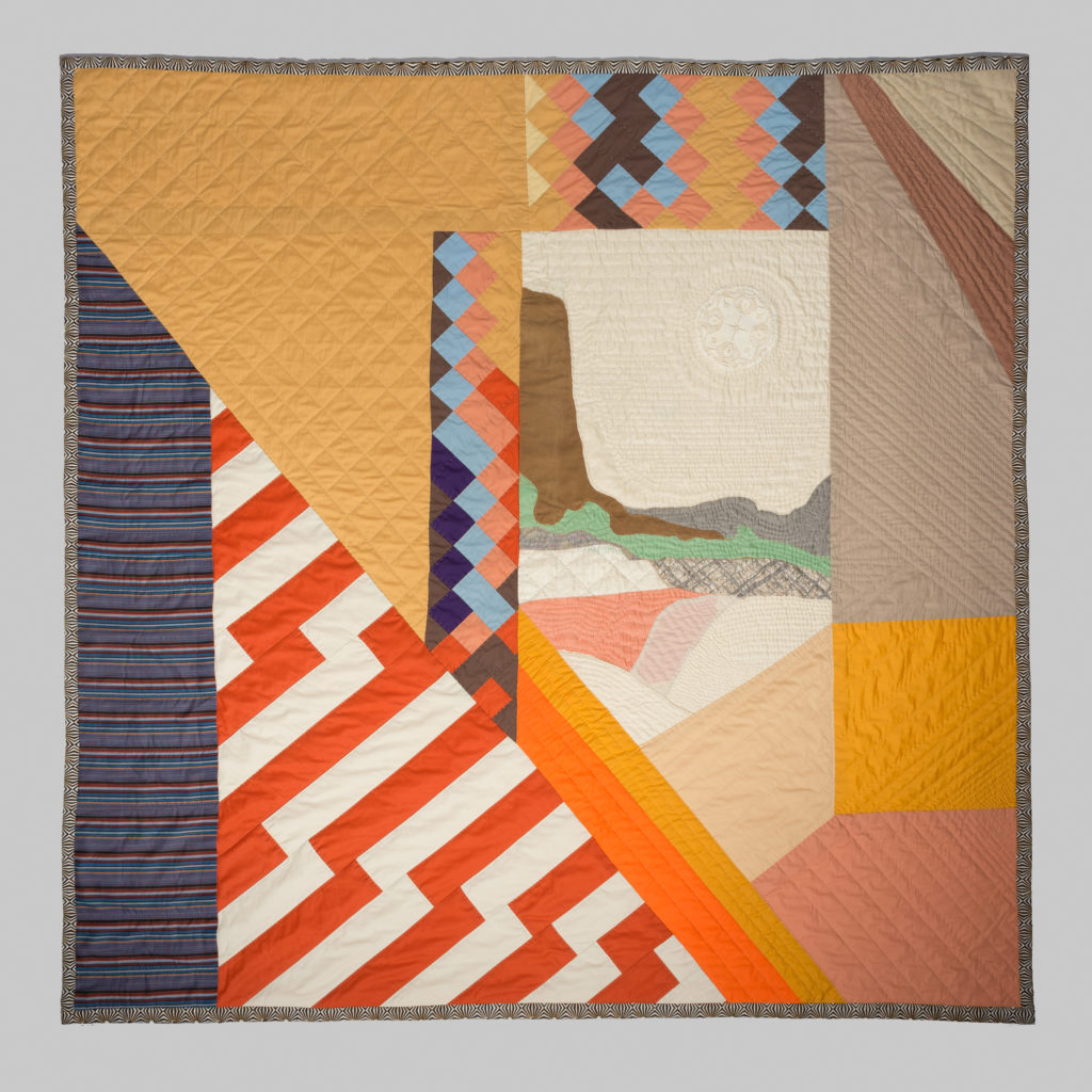 “Changing Styles in Contemporary Quilt Art Pattern in Motion” by