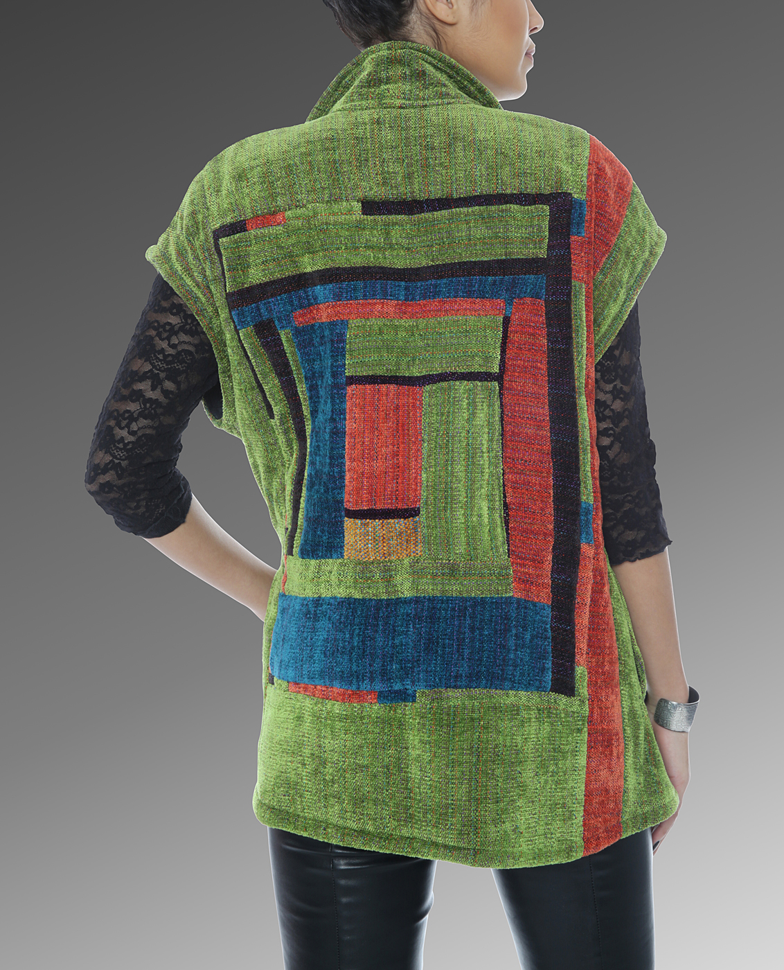 Handwoven and Quilted Vest
