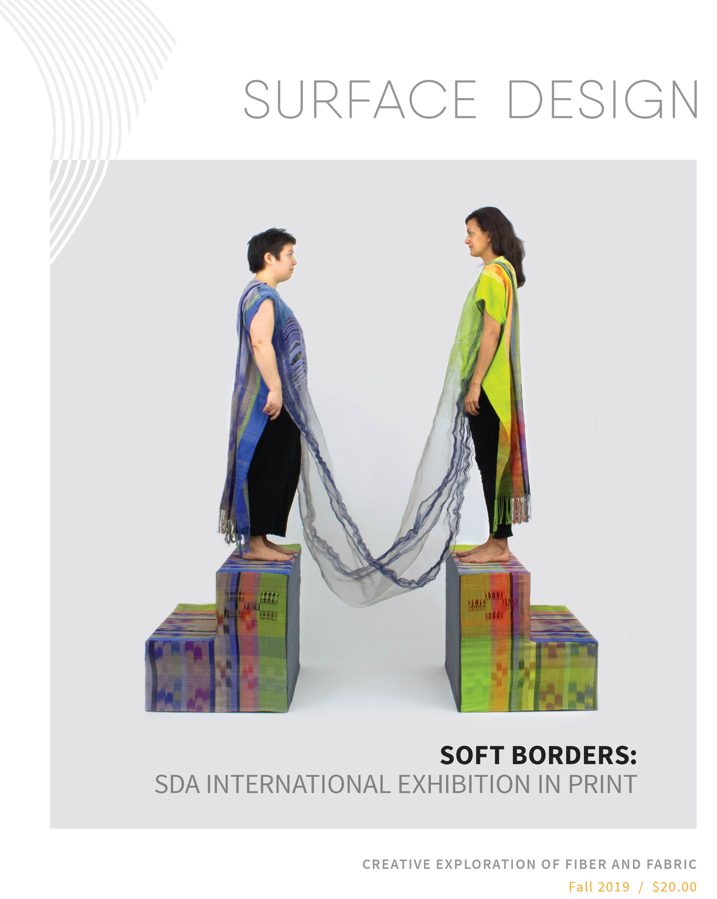 Surface Design Association Cover of Fall digital Journal 2019