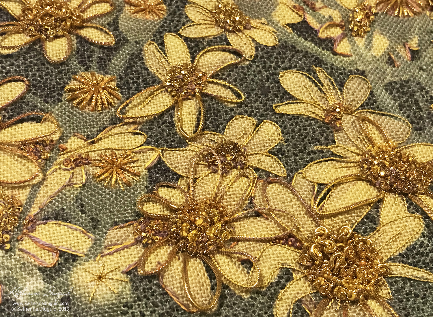 “Glistening In the Sun” detail