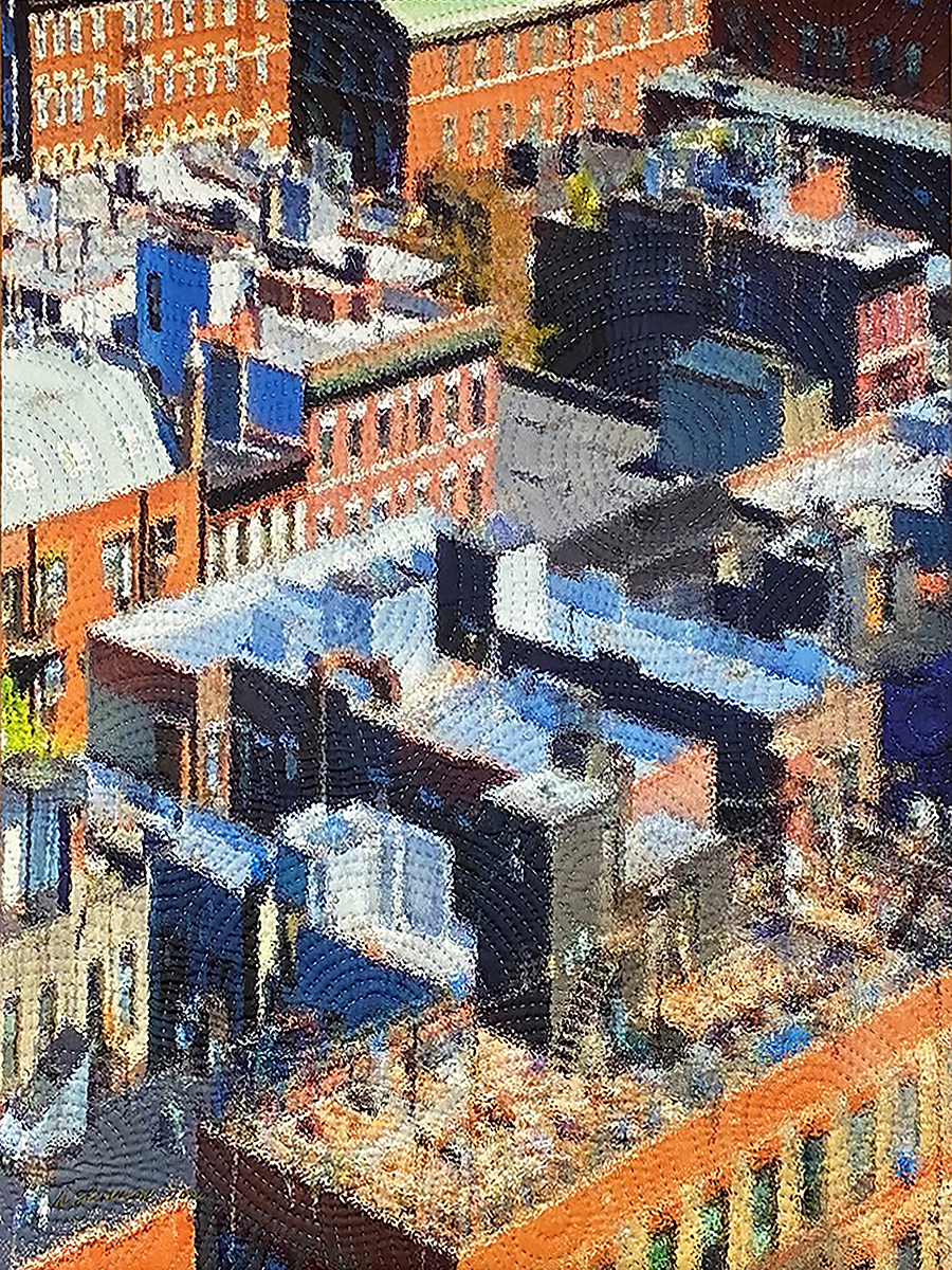 Greenwich Village Rooftops, NYC