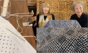 Conversations with Cloth: Shibori connecting the World” by Eva 