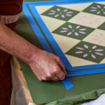 Stenciling Placemats with Michele Hollick