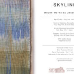 SKYLINE : Woven Works by Jessie Bloom