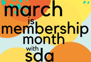 March is Membership Month with SDA
