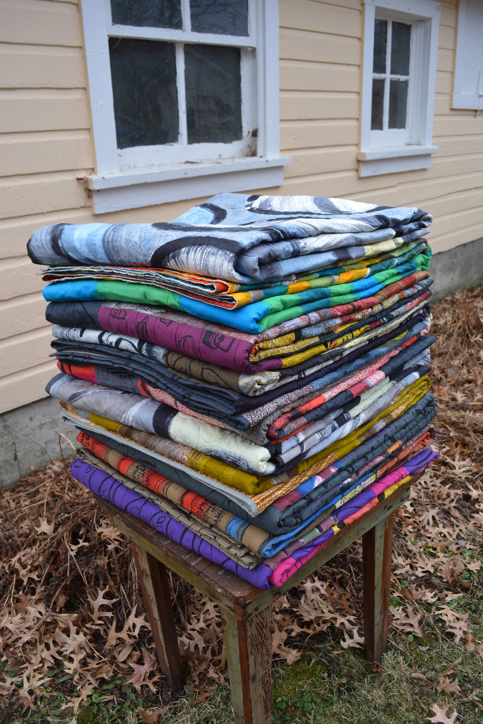Stacked Dreaming Quilts
