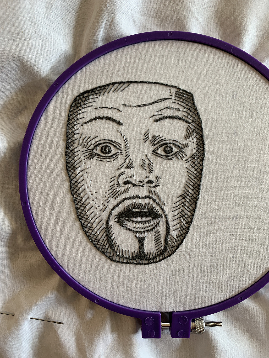 MORTON_MICHALEC_embroidery progress_surprise Surface Design