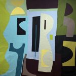 Textile Art Gallery NYC Solo Exhibition by Jennifer Fons:  Hiraeth